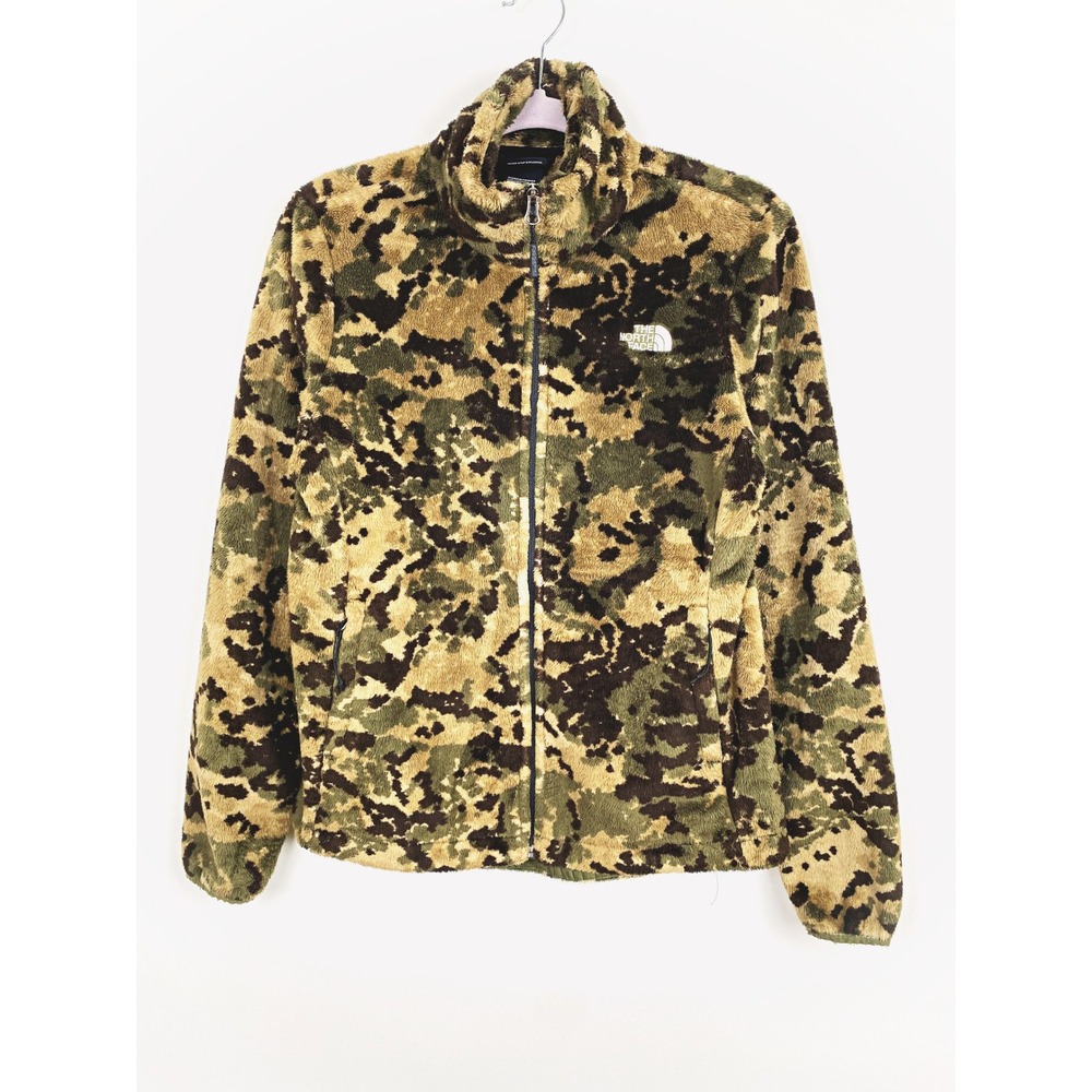 The North Face Osito Fleece Jacket Camo Full Zip Medium